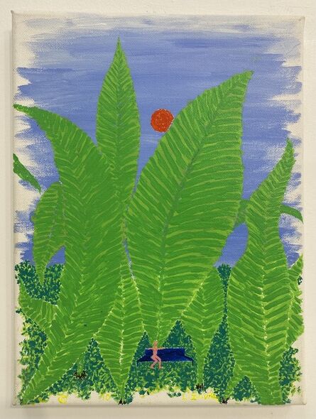 Liz-N-Val, ‘Green Jungle With Nude’, 2010