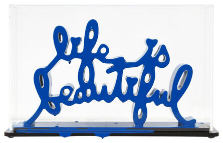 Mr. Brainwash, ‘Life Is Beautiful - Dipped Dark Blue’, 2020