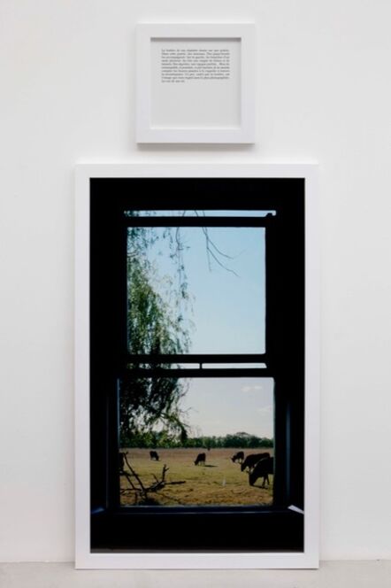 Sophie Calle, ‘The view of my life’, 2010