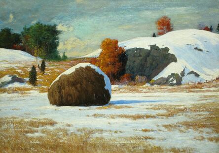 George Wainwright Harvey, ‘Early Snow, Rowley Marshes, Massachusetts’, ca. 1912