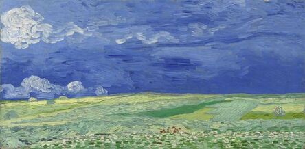 Vincent van Gogh, ‘Wheatfield under Thunderclouds’, 1890