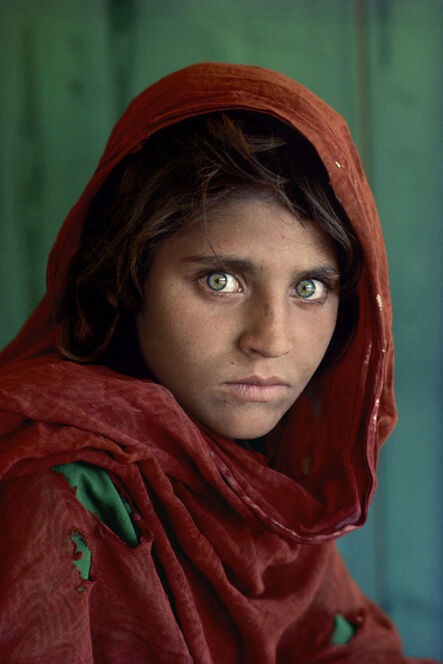 Steve McCurry, ‘Sharbat Gula, Afghan Girl, Peshawar, Pakistan’, 1984