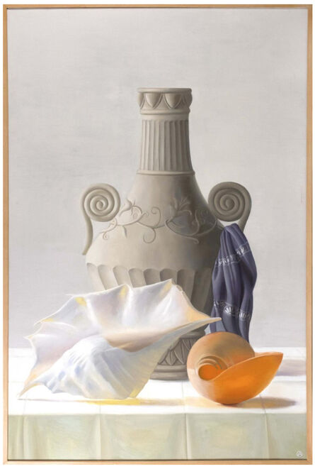 Olga Antonova (b. 1956), ‘Still Life with Amphora and Shells’, ca. 2000