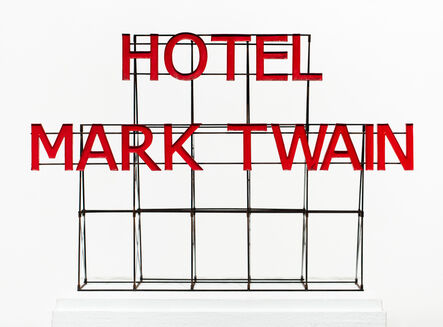 Drew Leshko, ‘Hotel Mark Twain Sign’, 2019