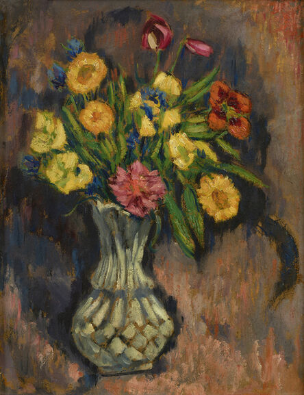 Marsden Hartley, ‘Vase of Flowers’, 1928-1929