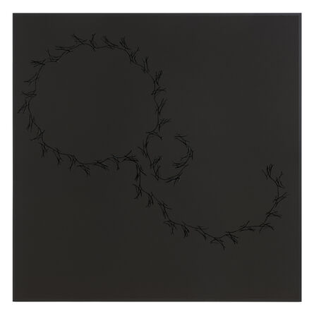 Anri Sala, ‘Lines on black (Höller, Tiravanija, Rehberger)’, 2016