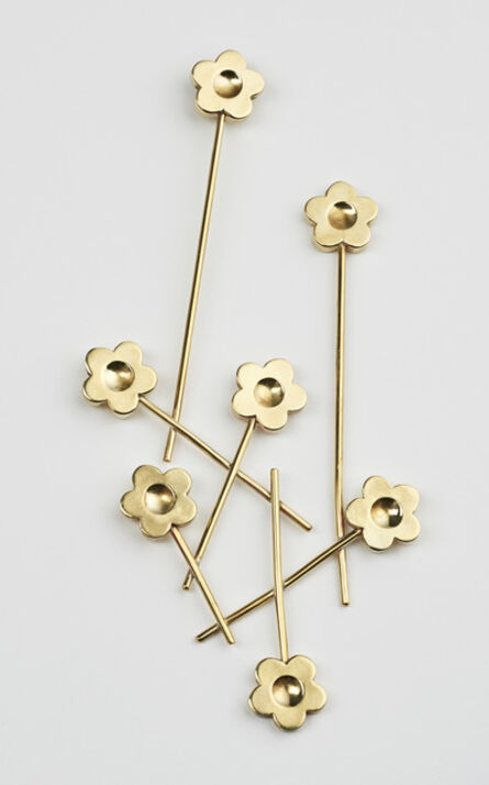 Hubert Le Gall, ‘7 flowers pendant’, 2015
