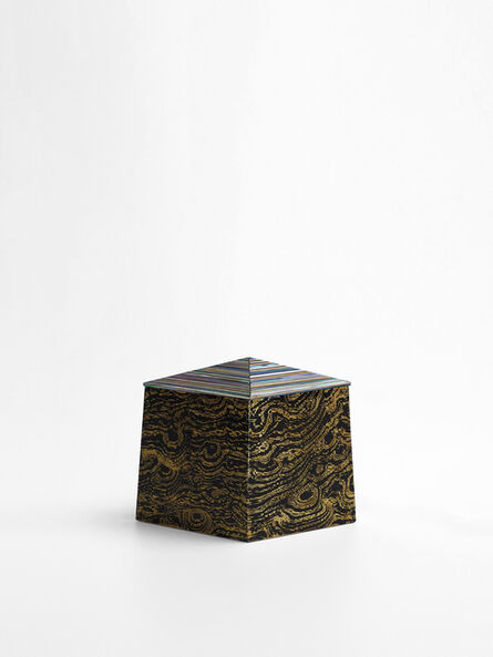 Shinya Yamamura, ‘Gold lepidoptera diamond shape small box’, 2019