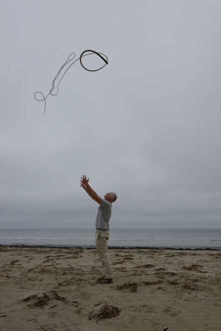 Andy Goldsworthy, ‘Kelp thrown into a grey, overcast sky Drakes Beach, California 14 July 2013’, 2013