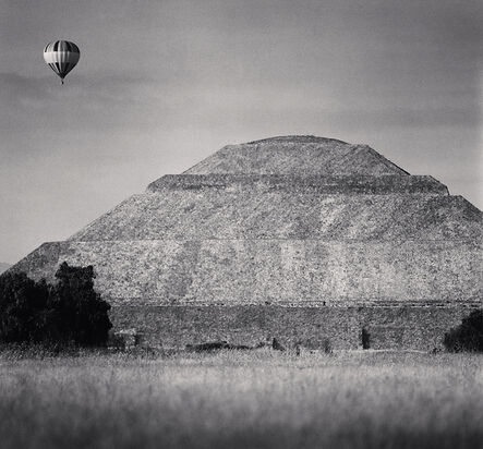 Michael Kenna, ‘Balloon and Pyramid of the Sun, Teotihuacon’, 2006