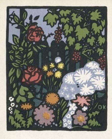 Oskar Kokoschka, ‘Flower Garden’, 1907
