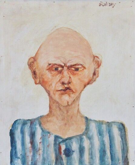 John Bellany, ‘Buchenwald Portrait ’, 1967