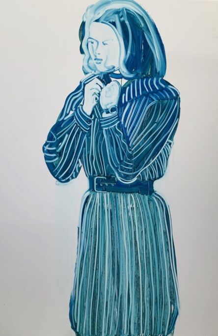 Ilona Szalay, ‘Striped Dress’, 2019