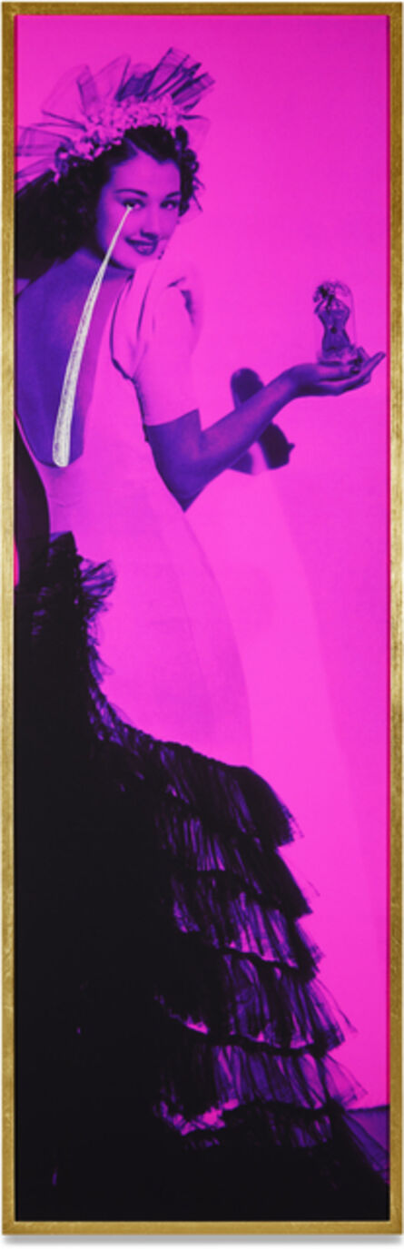 Francesco Vezzoli, ‘Kebell (Myrna Loy in a Schiaparelli design holding up the Shocking scent bottle)’, 2022