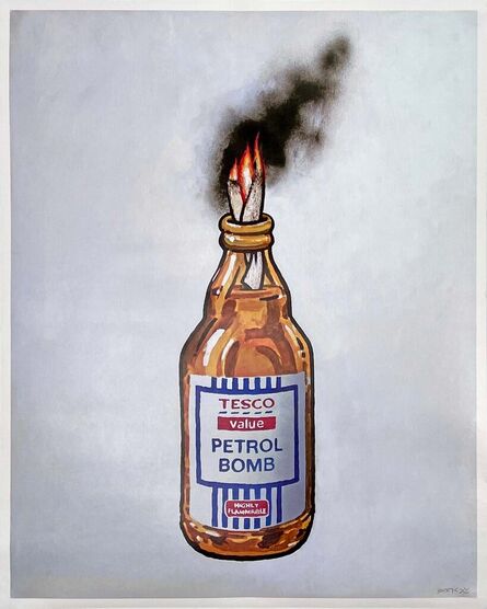 Banksy, ‘Tesco Petrol Bomb’, 2011