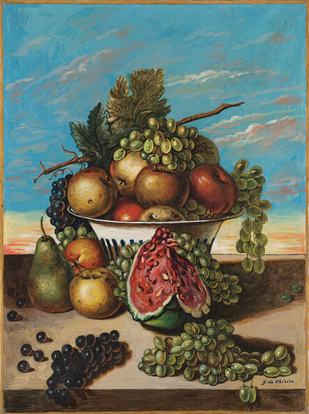 Giorgio de Chirico, ‘Natura morta di frutta’, mid 60's