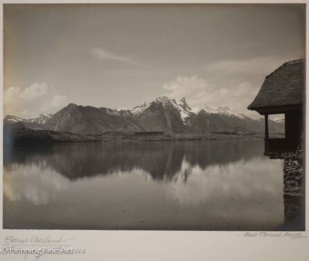 Albert Steiner, ‘”Berner Oberland. Fruhling am Thunersee.”  ("Bernese Oberland. Spring at Lake Thun. ")’, 1925-1950