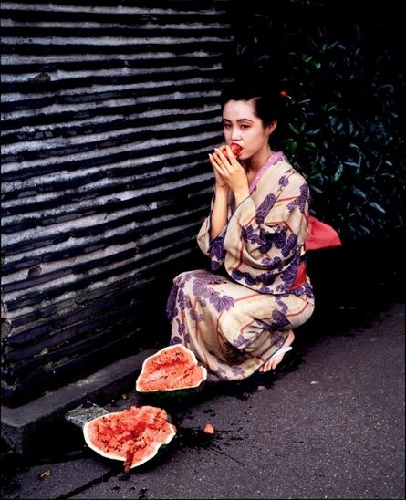 Nobuyoshi Araki, ‘Woman with Watermelon’, 1991