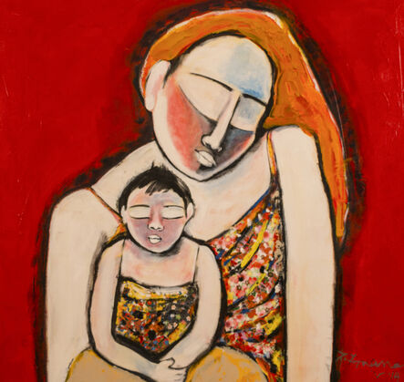 P Gnana, ‘A Mothers Love’, 2014