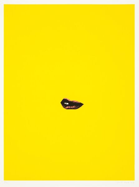 Gavin Turk, ‘Sneer (Yellow)’, 2013