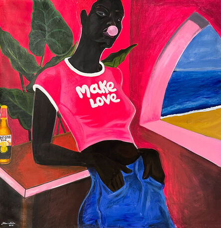 John Madu, ‘Make love on the beach 2021’, 2021