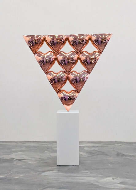 Adam Parker Smith, ‘Love Triangle (Rose Gold)’, 2021