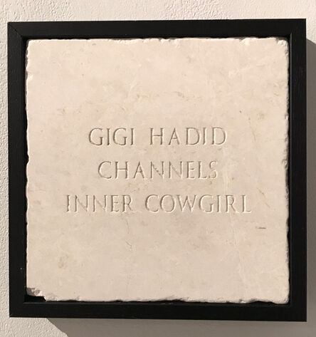 Sarah Maple, ‘Gigi Hadid Channels Inner Cowgirl’, 2018