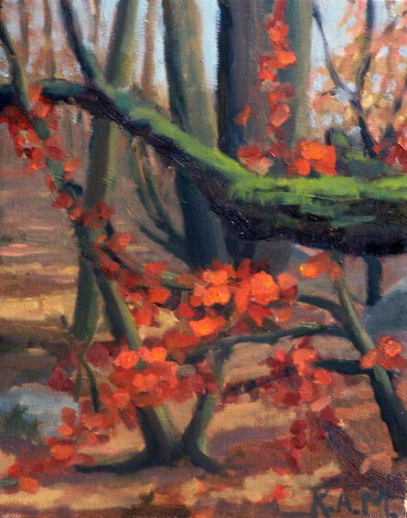 Kathy A. Moore, ‘Moss on Fallen Tree’, 2015