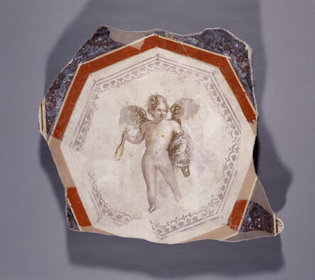 ‘Fresco Depicting Cupid holding Two Sticks and a Pail’,  1st century