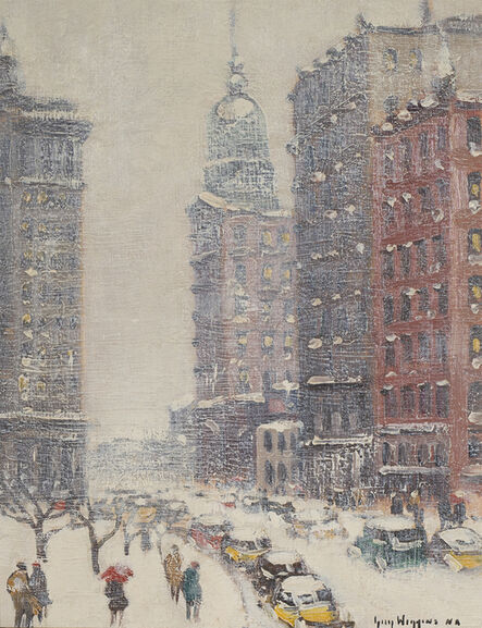 Guy Carleton Wiggins, ‘Lower New York, Winter’, Date unknown