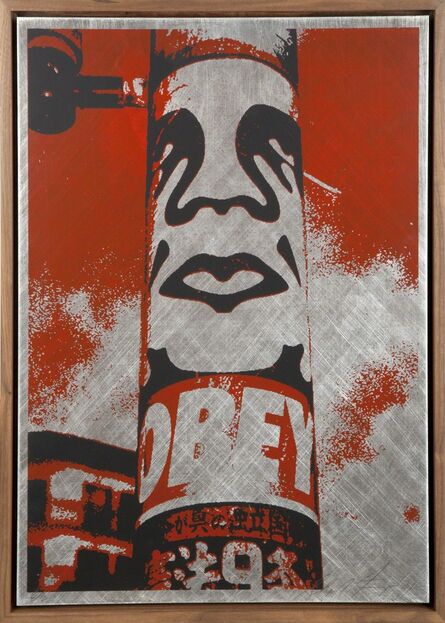 Shepard Fairey, ‘Obey Pole’, 2001