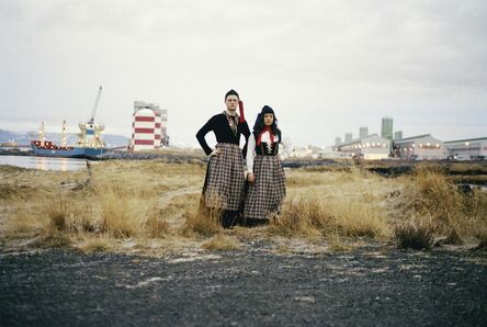 Libia Castro and Ólafur Ólafsson, ‘Untitled (Portrait of the artists wearing the Icelandic women´s costume; Peysuföt and Upphlutur)’, 2000/06