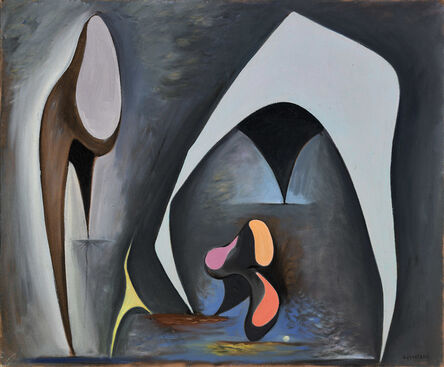 Lorser Feitelson, ‘Magical Forms’, 1945