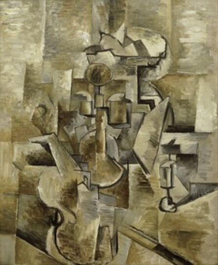 Georges Braque, ‘Violin and Candlestick’, 1910