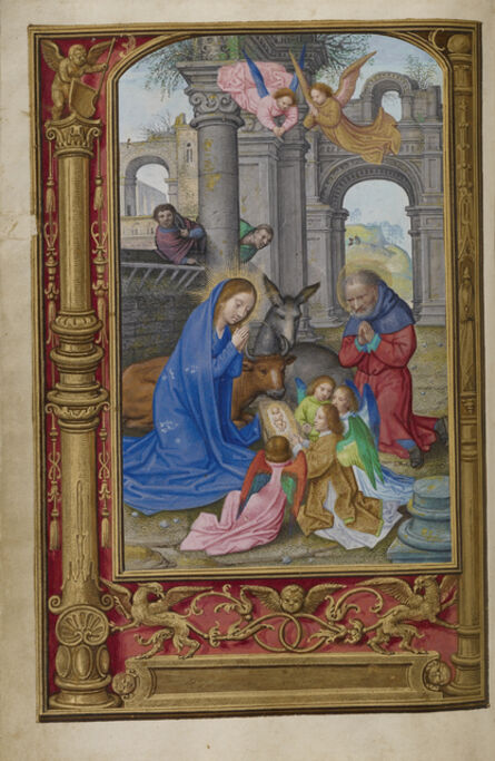 Simon Bening, ‘The Nativity’, 1525-1530
