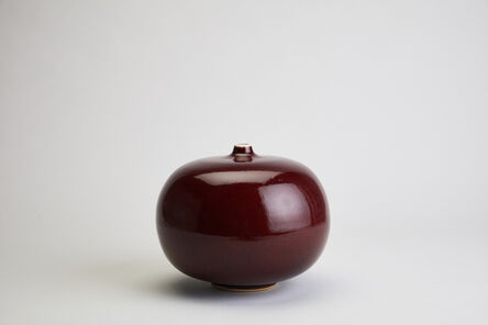 Brother Thomas Bezanson, ‘Vase, copper red glaze’, n/a