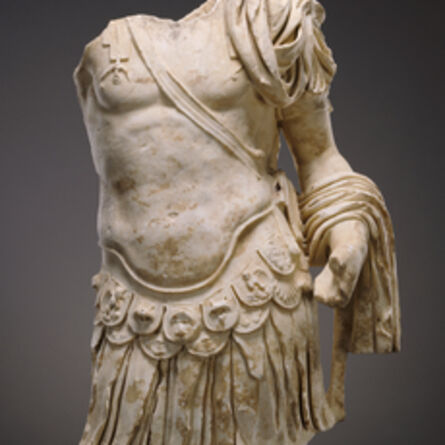 ‘Torso of a Cuirassed Statue’,  about 83 -85
