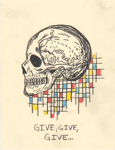 Wes Lang, ‘Untitled (Give give give)’, 2015