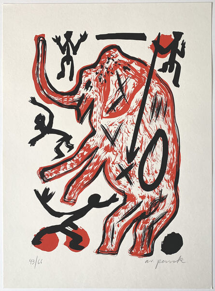 A.R. Penck, ‘Elefant’, 1992