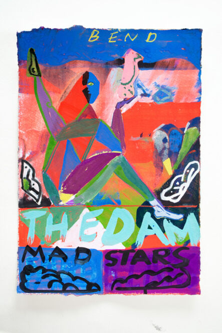Ed Burkes, ‘The Dam Mad Stars’, 2021