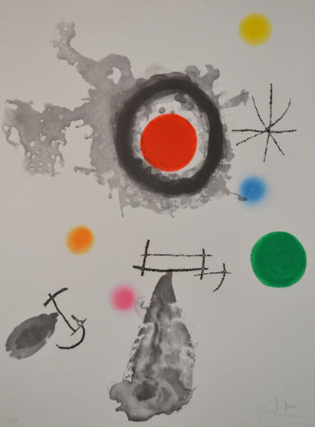 Joan Miró, ‘Astre Et Fumee - D424’, 1967