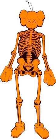Companion Skeleton (Orange)