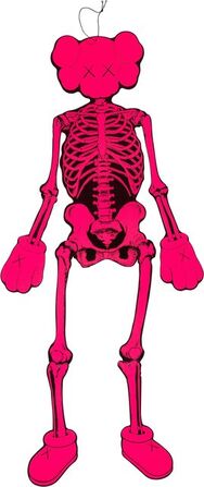 Companion Skeleton (Pink)