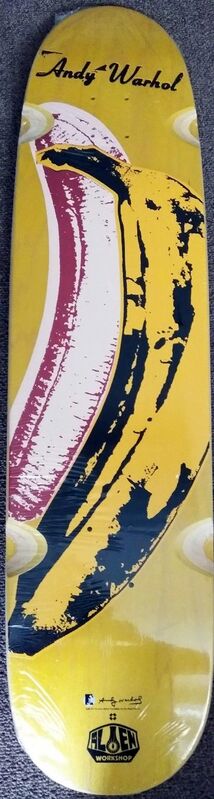 Andy Warhol, ‘Andy Warhol Banana Skateboard Deck’, 2012, Ephemera or Merchandise, Silkscreen on wood skateboard deck, Lot 180 Gallery