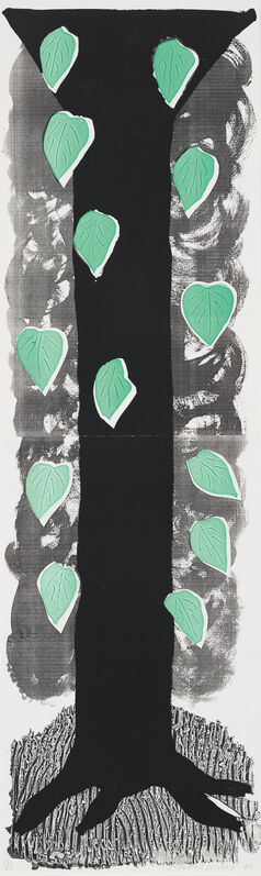 David Hockney, ‘The Tall Tree (M.C.A.T. 314)’, 1986, Print, Home-made print executed on an office colour copy machine, on two sheets of Arches Text paper (as issued), the full sheets., Phillips