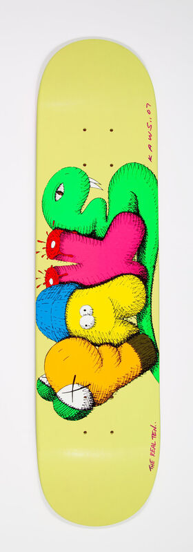 KAWS, ‘Real Fake’, 2007, Print, Screenprint in colors on skate deck, Heritage Auctions