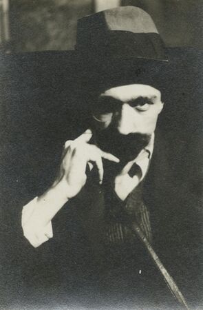 Self-portrait with Mustache