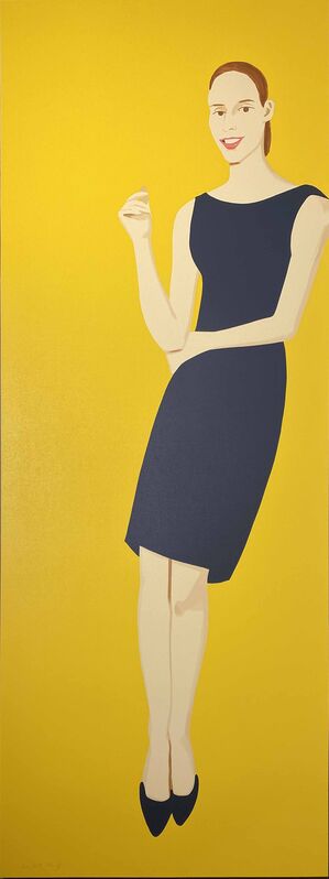 Alex Katz, ‘Black Dress 5 (Ulla)’, 2015, Print, Screenprint in thirty-one colours, on wove paper, Artsy x Tate Ward