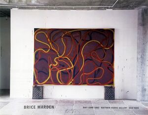 Brice Marden (Hand Signed)