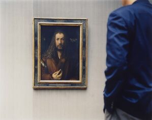 Alte Pinakothek, Self-Portrait, Munich 2000